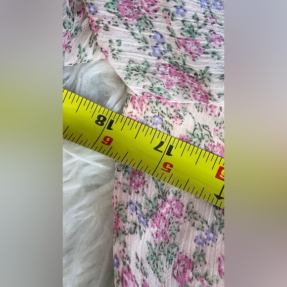 Free the Roses Blush Floral Midi Dress - Picture 12 of 12